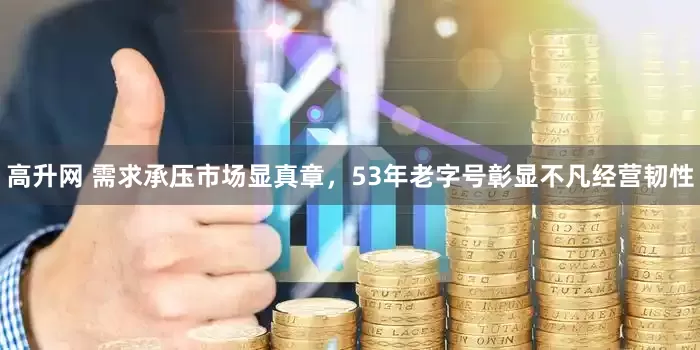 高升网 需求承压市场显真章，53年老字号彰显不凡经营韧性